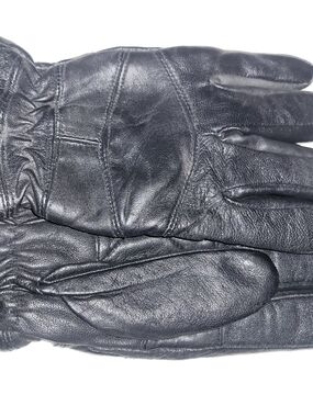 3M Thinsulate Black Leather Men's Winter Gloves